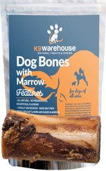 K9warehouse Beef Marrow 2-3-in Dog Bone Treats, 3 count