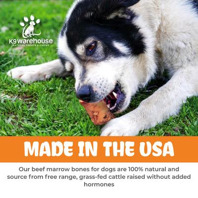 Show full view: K9warehouse Beef Marrow 2-3-in Dog Bone Treats, 3 count slide 6 of 7
