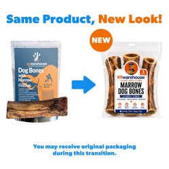 K9warehouse Beef Marrow 5-6-in Dog Bone Treats, 3 count slide 2 of 5