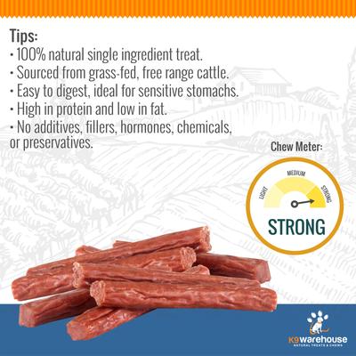 Show full view: K9warehouse Beef Sausage Natural Dog Treats, 6 count slide 6 of 8