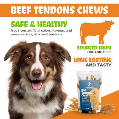 Show full view: K9warehouse Beef Tendon Chews Dog Chew Treats, 25 count slide 7 of 10