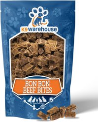 K9warehouse Bon Bon Beef Flavored Dog Chews, 16-oz pouch