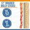 Show in main carousel: K9warehouse Braided 12-inch Bully Sticks Dog Treats, 6 count slide 3 of 4