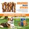 Show in main carousel: K9warehouse Braided Bully Sticks 4-5-inch Dog Treats, 6 count slide 6 of 9