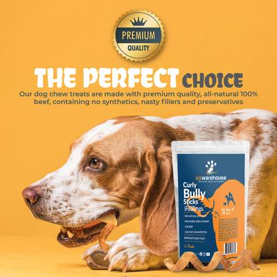 Show full view: K9warehouse Braided Bully Sticks 4-5-inch Dog Treats, 6 count slide 7 of 9