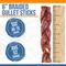 Show in main carousel: K9warehouse Braided Gullet 6-inch Beef Flavored Dog Chews, 6 count slide 3 of 5