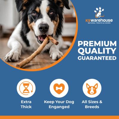 Show full view: K9warehouse Collagen Sticks 12-in Dog Treats, 6 count slide 4 of 6