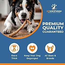 K9warehouse Collagen Sticks 6-in Dog Treats, 12 count slide 2 of 4
