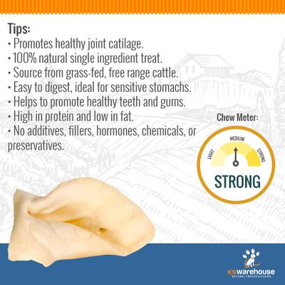 Show full view: K9warehouse Cow Ears Dog Treats, 4 count slide 4 of 8