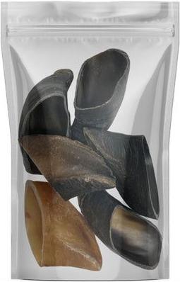 Show full view: K9warehouse Cow Hooves Beef Flavored Dog Chews, 12 count slide 3 of 8