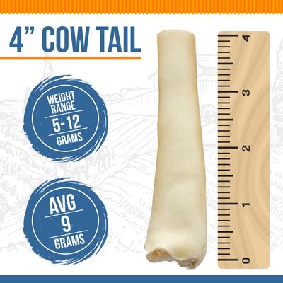 Show full view: K9warehouse Cow Tails Natural Dog Treats, 6 count slide 4 of 8
