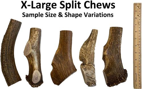 Show full view: K9warehouse Elk Antlers X-Large Split Dog Chew Treat slide 3 of 8