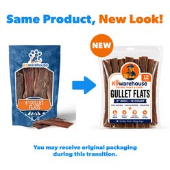 K9warehouse Gullet Flats 6-inch Beef Flavored Dog Chews, 12 count slide 2 of 6