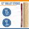 Show in main carousel: K9warehouse Gullet Sticks 12-inch Beef Flavored Dog Chews, 6 count slide 3 of 4