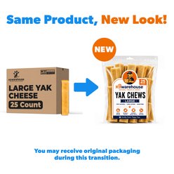 K9warehouse Himalayan Yak Chews Large Dog Chew Treats, 25 count slide 2 of 2