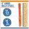 Show in main carousel: K9warehouse Jumbo 6-inch Bully Sticks Dog Treats, 3 count slide 3 of 9