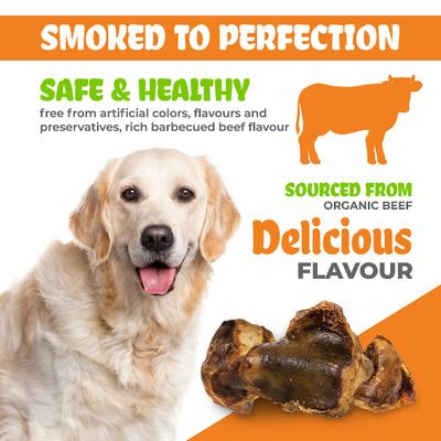 Show full view: K9warehouse Knee Cap Bones Dog Chew Treats, 10 count slide 6 of 9