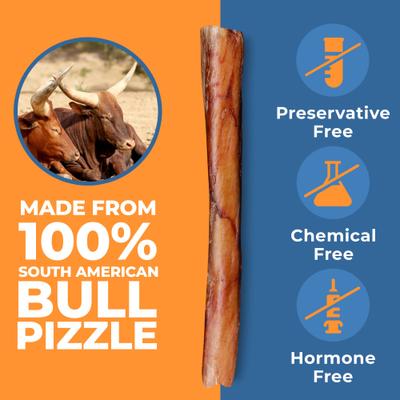 Show full view: K9warehouse Mega Monster Bully Sticks 12-in, 3 count slide 5 of 6