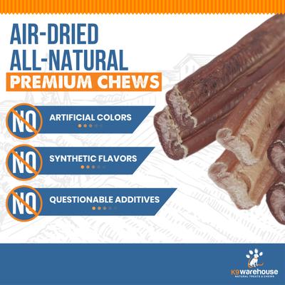 Show full view: K9warehouse Monster 12-inch Bully Sticks Dog Treats, 3 count slide 7 of 9