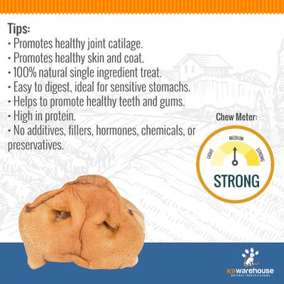 Show full view: K9warehouse Pig Snout Puff Dog Treats, 7 count slide 4 of 5