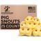 Show in main carousel: K9warehouse Pig Snout Puffs Dog Treats, 25 count slide 1 of 7