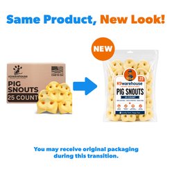 K9warehouse Pig Snout Puffs Dog Treats, 25 count slide 2 of 6