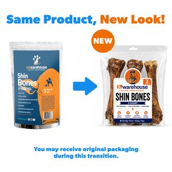 K9warehouse Shin Bones Beef Flavored Dog Bone Treats, 3 count slide 2 of 5