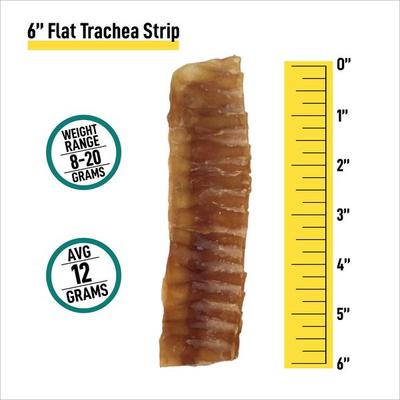 Show full view: K9warehouse Trachea Flats Beef Flavored Dog Chews, 12 count slide 4 of 7