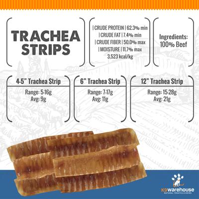 Show full view: K9warehouse Trachea Flats Beef Flavored Dog Chews, 12 count slide 7 of 7