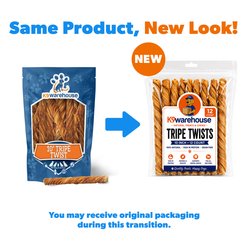 K9warehouse Tripe Twist 10-in Beef Flavored Dog Chews, 12 count slide 2 of 6