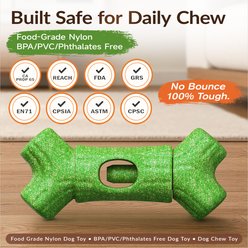 KADTC Durable Bully Stick Holder Dog Toy, Green, XX-Large slide 2 of 8