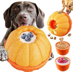 KADTC Multi-Functional Enrichment Dog Toy, Orange, Large