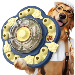 KADTC Sunflower 2 In 1 Puzzle Dog Toy, Blue