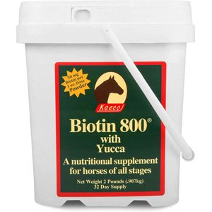 Kaeco Biotin 800 Powder Horse Hoof Care Supplement, 2-lb tub
