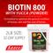 Show in main carousel: Kaeco Biotin 800 Powder Horse Hoof Care Supplement, 2-lb tub slide 5 of 5