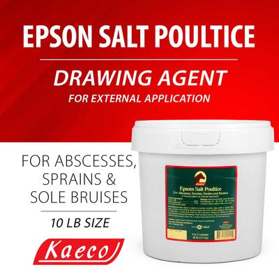 Show full view: Kaeco Epsom Salt Poultice Horse Supplement, 10-lb tub slide 2 of 5