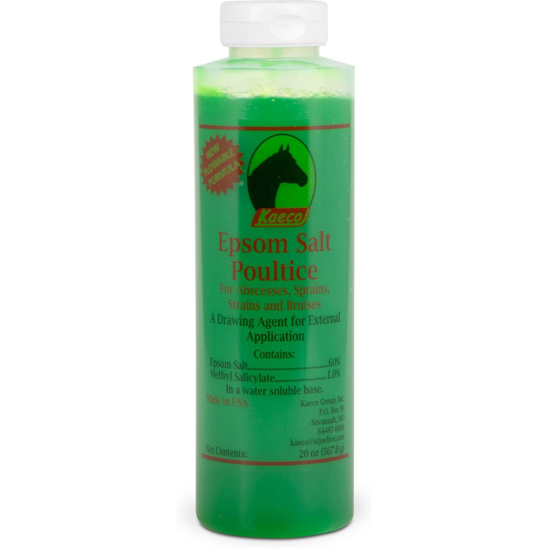 Kaeco Epsom Salt Poultice Horse Supplement, 20-fl oz tub