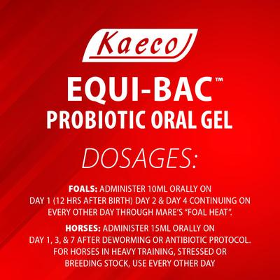 Show full view: Kaeco Equi-Bac Oral Gel Horse Digestive Aid Supplement, 80-ml tub slide 4 of 5