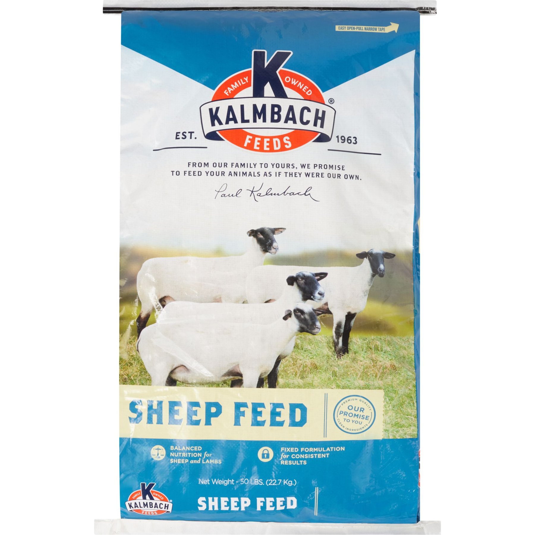 Kalmbach Feeds 15% Textured Ewe Maintainer Sheep Feed, 50-lb bag