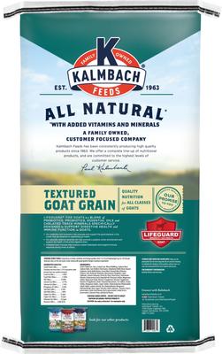 Show full view: Kalmbach Feeds 16% Grain Goat Feed, 50-lb bag slide 2 of 10