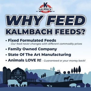 Kalmbach Feeds 16% Grain Goat Feed, 50-lb bag