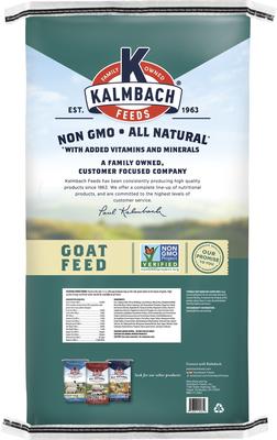 Show full view: Kalmbach Feeds 16% Non-GMO Pelleted Goat Feed, 50-lb bag slide 2 of 7