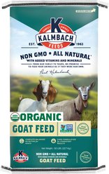 Kalmbach Feeds 16% Organic Pellet Goat Feed, 50-lb bag