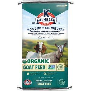 Kalmbach Feeds 16% Organic Pellet Goat Feed, 50-lb bag