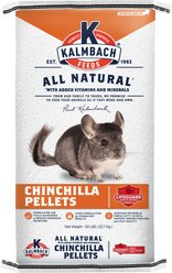 Kalmbach Feeds 17% Pellets Feeds Chinchilla Food, 50-lb bag