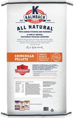 Show full view: Kalmbach Feeds 17% Pellets Feeds Chinchilla Food, 50-lb bag slide 2 of 3