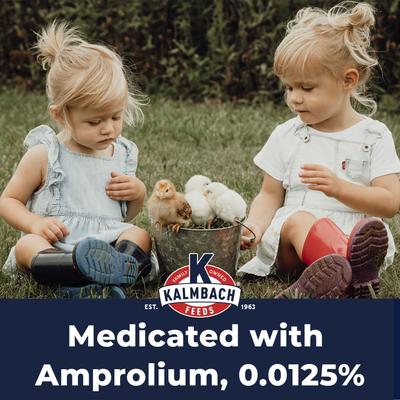 Show full view: Kalmbach Feeds 18% Protein Start Right Medicated Chick Feed, 50-lb bag slide 4 of 11