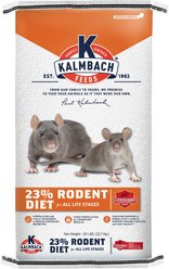 Kalmbach Feeds 23% Rodent Diet Cubes Rats & Mice Food, 50-lbs bag