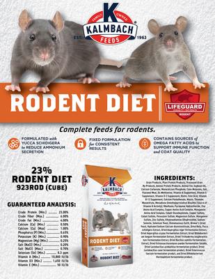 Show full view: Kalmbach Feeds 23% Rodent Diet Cubes Rats & Mice Food, 50-lbs bag slide 4 of 6