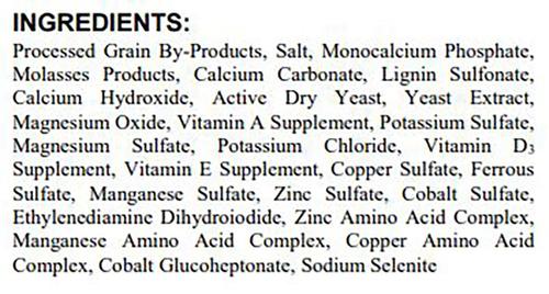 Show full view: Kalmbach Feeds 3-in-1 Vitamin & Mineral Block Horse Salt Lick, 40-lb block slide 5 of 7